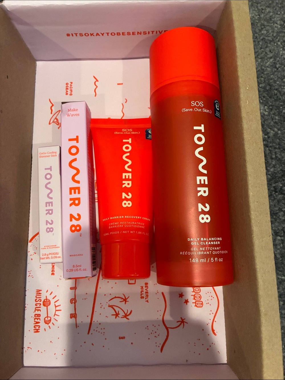 Tower 28 Cleanser & Recovery Cream Set